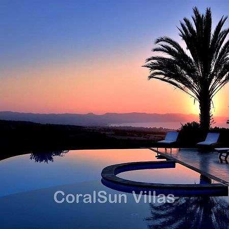 Elite Amazing Villa With Heated Pool By Coral Sun Villas Polis Exterior foto