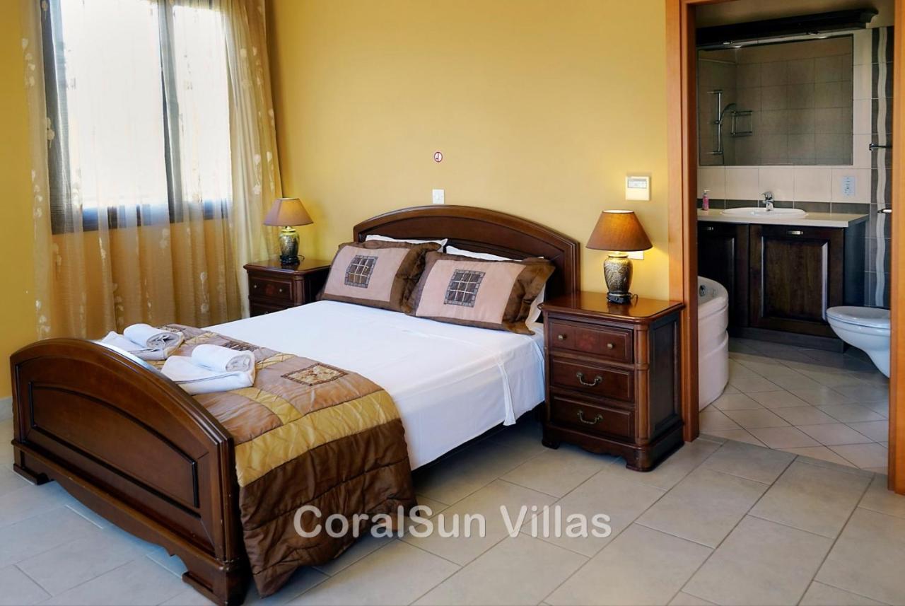 Elite Amazing Villa With Heated Pool By Coral Sun Villas Polis Exterior foto